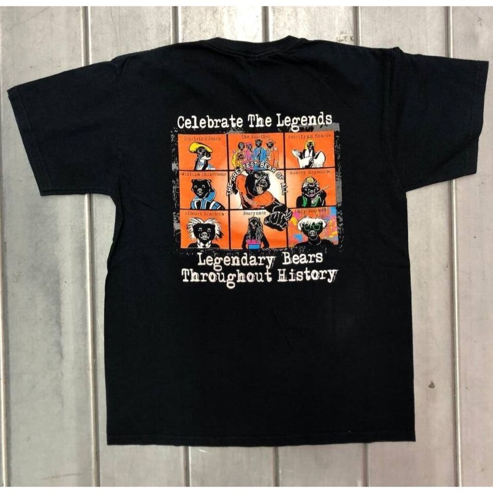 Legendary Bears MU VS FSU Tshirt Mens Medium Black Celebrate The Legends